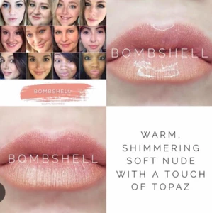 SENEGENCE Lip Sense LONG LASTING LIQUID COLOR Shimmering Nude w/Topaz BOMBSHELL - Picture 1 of 1