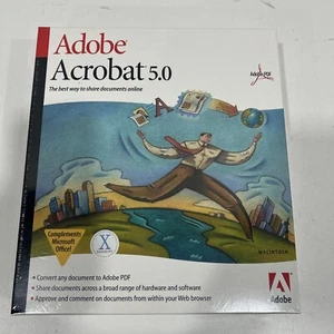 New-Sealed Adobe Acrobat 5.0 - Picture 1 of 4