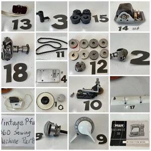 VINTAGE PFAFF 360 NÄHMASCHINENTEILE - Bild 1 von 35