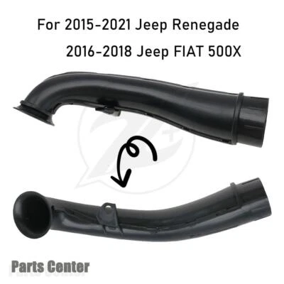 Engine Air Intake Hose For 15-2021 Jeep Renegade 16-18 Jeep FIAT 500X 68256369AA - Image 1 of 4