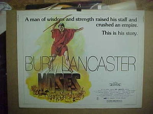 Moses, original gerollt 22x28 [Burt Lancaster] - Bild 1 von 1