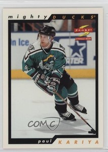 1996-97 Score Paul Kariya #8 HOF