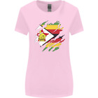 Torn Zimbabwe Flag Zimbabwean Day Football Womens Wider Cut T-Shirt