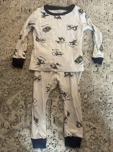 Baby Carters Pyjama Set weiß Langarm Größe 24 Monate sehr schön - Bild 1 von 3
