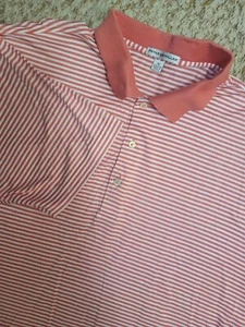 Peter Millar Polo Men's Size XL Striped Short Sleeve 10080B - Picture 1 of 7