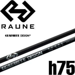 NEW SALE GRAPHITE DESIGN RAUNE h75 HYBRID Golf Shaft Made in Japan NEW - Picture 1 of 11