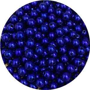 200pcs 10mm Pearl Beads Satin Luste Round Loose Plastic Pearl Craft Beads for... - Picture 1 of 7