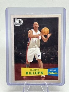 2007-08 Topps #17 Chauncey Billups 50th Anniversary 1957 Variation NBA HOF NM+ - Picture 1 of 2