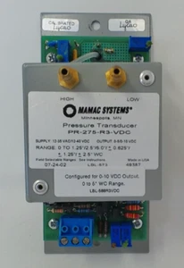 Mamac System Pressure Transducer PR-275-R3-VDC - Picture 1 of 7