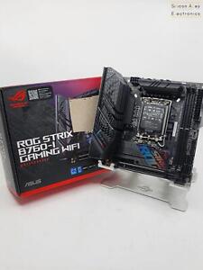 ASUS ROG STRIX B760-I Gaming Wifi scheda madre Intel LGA 1700 DDR5 ITX