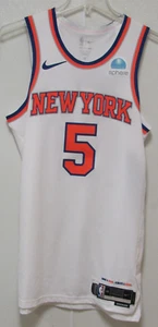 Immanuel Quickly NIke New York Knicks White Team Issued Authentic Jersey Size 46 - Picture 1 of 10