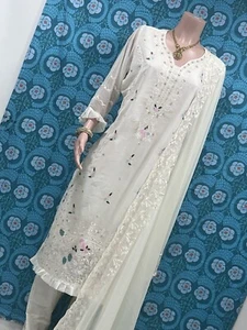 women Asian/Indian/Pakistani sarara,garara Gowns Salwar Kameez party wear dress - Picture 1 of 5