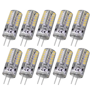 RAYHOO 10pcs G4 Base Light Bulbs, Warm White 3000K, 3 Watt Equivalent to 20W ... - Picture 1 of 4