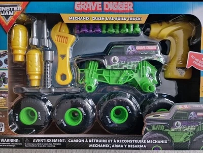 Monster Jam Grave Digger Mechanix Build & Re-Build Truck - Image 1 of 4