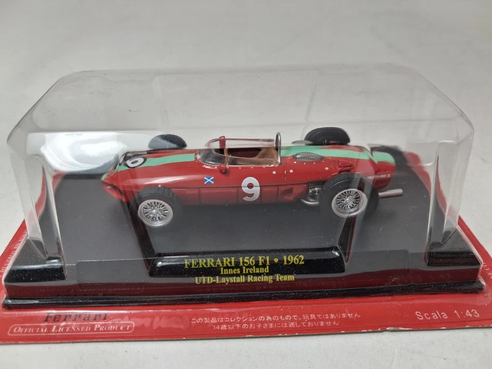 Altaya F1 Ferrari 156 F1 #9 Innes Ireland UTD Laystall Racing Team 1962 1/43 - Immagine 1 di 3