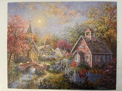 Majestic by SPRINGBOK  Wood Jigsaw Puzzle~Moral Guidance ~500 Pieces~ COMPLETE! - Image 1 of 4