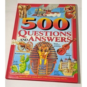 500 Questions & Answers A Treasury of Colorful and Fascinating Facts - 1999 Gran - Picture 1 of 10