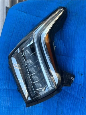 complete 2015-2020 CADILLAC ESCALADE LEFT DRIVER LED HEADLIGHT OEM ESV 19 18 17 - Image 1 of 4