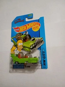 New For 2014 Hot Wheels City Tooned II The Simpsons The Homer - Picture 1 of 1