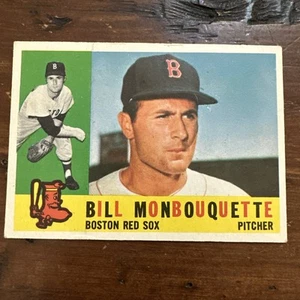 1960 Topps Bill Monbouquette #544 High Series Red Sox excelente o mejor - Imagen 1 de 3