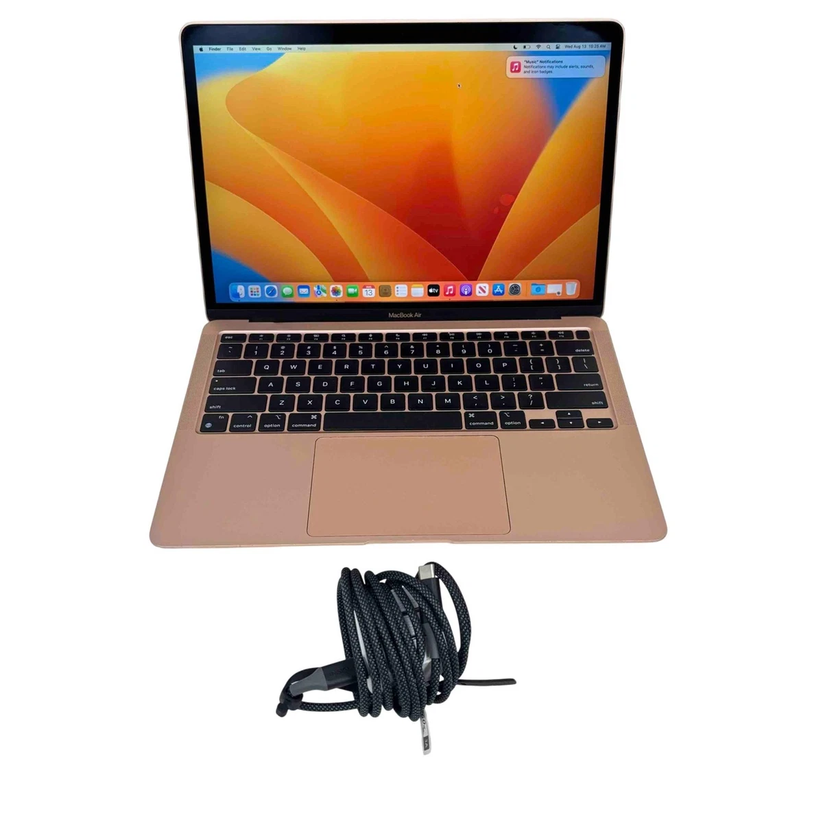 Preços baixos em Os notebooks da Apple MacBook Air Dourado 8 GB de