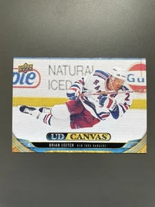 2024-25 Upper Deck Series 2 UD Canvas Retired Brian Leetch #C250 HOF - Picture 1 of 2