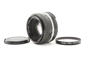 EXC+5 Nikon NIKKOR 50mm f/1.8 Ai-s MF Prime Lens Japan w/ Filter & Cap - Picture 1 of 12