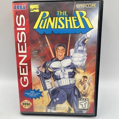 The Punisher (Sega Genesis, 1994) With Original Box - Image 1 of 4