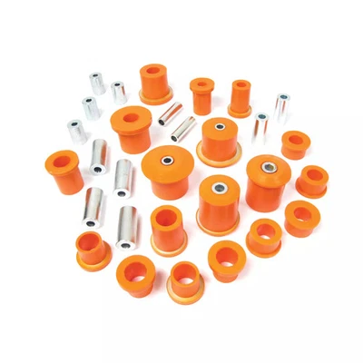 Kit de suspensión delantera y trasera Polybush - naranja/estándar para Land Rover LR3 y LR4 Foto 1 de 2