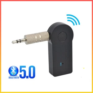 3,5 mm AUX Wireless Bluetooth Empfänger Adapter Audio Autoradio Musik Freisprecheinrichtung - Bild 1 von 8