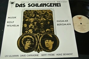 ROLF WILHELM Das Schlangenei von Ingmar Bergman / German LP 1986 TARANTULA 8001 - Bild 1 von 2