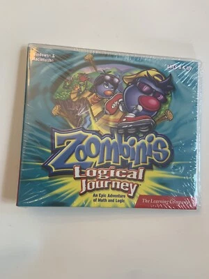 The Learning Company Zoombinis Logical Journey Pc Mac FACTORY SEALED BRAND NEW - Image 1 of 2
