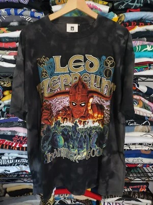 Vintage Mens Led Zeppelin Band T-Shirt Size XL 90s Winterland Hammer Of The Gods - Image 1 of 4
