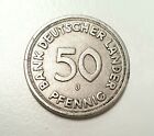 Original 50 Pfennig Bank  Deutscher Lnder 1949 J  Gut erhalten! Siehe Bild