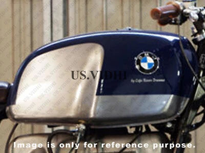 Tanque de combustible de gasolina para BMW R100S CS RS RT plateado y azul Petro Foto 1 de 4