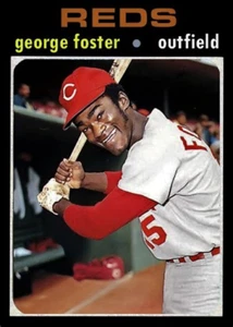 GEORGE FOSTER REDS 71## BUY 5 GET 1 FREE ## or 30% OFF 12 OR MORE - Picture 1 of 1