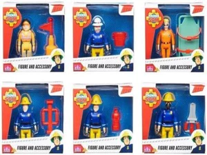 Fireman Sam ASSORTED FIGURES - Sam, ELVIS, Penny - OFFICER STEELE - NEW - Picture 1 of 7