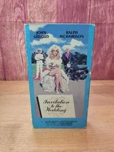 Invitation to a Wedding VHS 1985 Rare English Film HTF Vestron - Picture 1 of 7