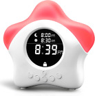 Stay-In-Bed Clock for Kids - Toddler Sleep Training Clock, Night Light & Alarm C