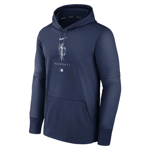 Kansas City Royals Nike City Connect Pregame Performance Pullover Hoodie Men's Cover