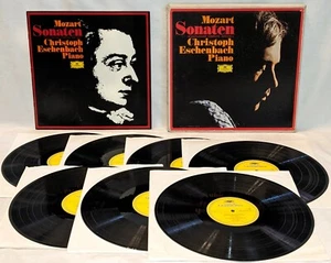 DGG 2720 031 Mozart COMPLETE PIANO SONATAS Eschenbach 7X LP booklet 1971 stereo - Picture 1 of 7