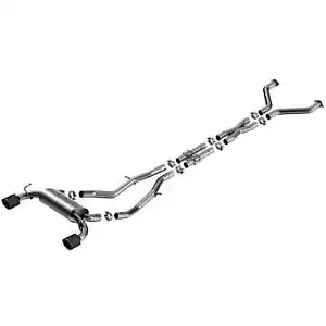 Borla 140929CFBA S-Type Carbon Cat Back Exhaust System for 23-24 Nissan Z 3.0 V6 - Picture 1 of 10