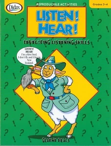 Listen! Hear! Grades 3-4 1997 Beals Listening Skills Vocabulary Reproducible - Imagen 1 de 7