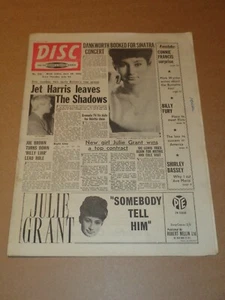 Disc - April 28 1962 Julie Grant/Jet Harris cover (Connie Francis/Rey Anton) - Picture 1 of 1