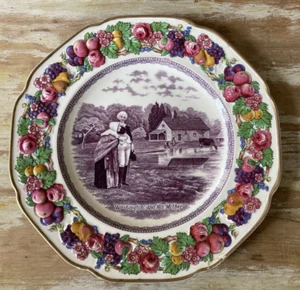 Vintage Crown Ducal collectors plate George Washington & mother Bicentenary 1932 - Picture 1 of 7