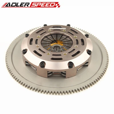 KIT EMBRAGUE DE RESORTE DOBLE DISCO ESTÁNDAR PARA 2004-2018 SUBARU WRX STI EJ25 6 VELOCIDADES Foto 1 de 4