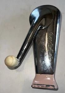 Vintage Can-O-Mat Dosenöffner Schrank Thekenmontage Chrom/Rosa Handkurbel 50er Jahre - Bild 1 von 6