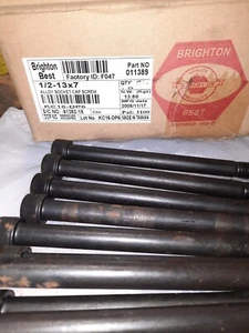 1/2-13 ×7" Alloy Socket Cap Screws Partially Threaded qty 10 - Picture 1 of 3