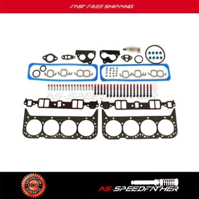 Fit for Chevrolet Camaro 1987-1992 Head Gasket Set Bolts Kit 5.7L 350CID V8 OHV - Image 1 of 4
