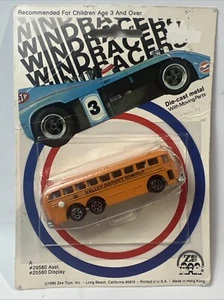 Zee Toys 1981 Windracers Crown School Bus Valley District Schools Sealed MOC - Picture 1 of 3